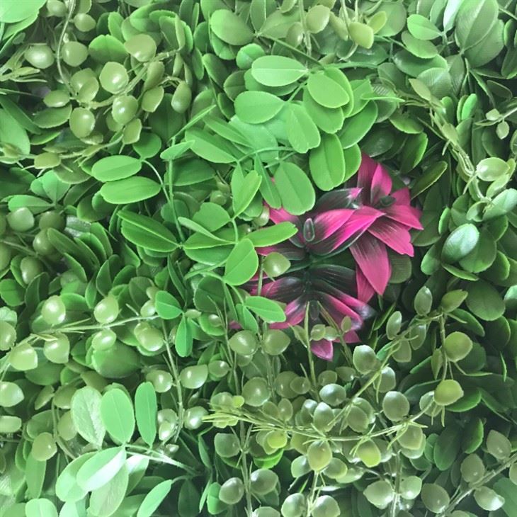 1703-13  Artificial Plant Wall - Large Peanut Leaf ( (3)