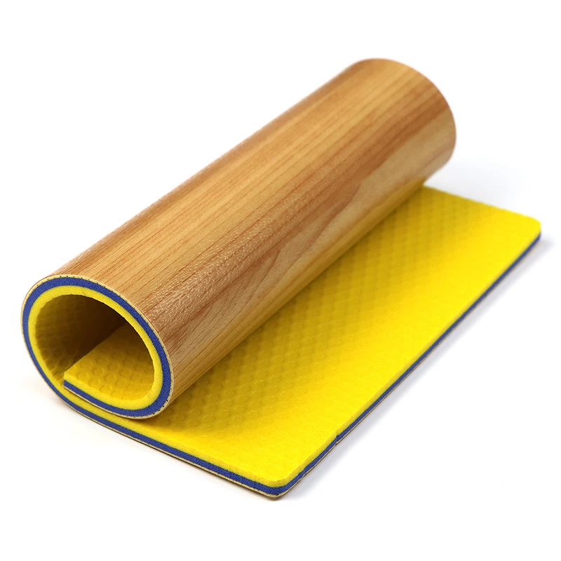 Classic Wood-Grain Basketball Court Floor manufacturers
