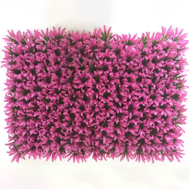 ACG1703-17 Artificial Plant Wall - Purple Orchid