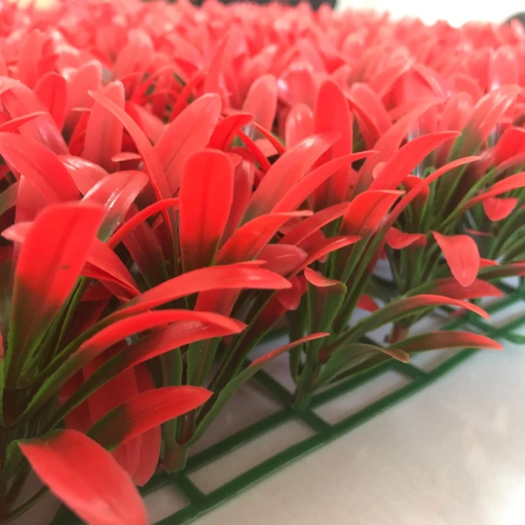 Artificial Plant Wall - Red Horn (3) Artificial Plant Wall - Red Horn (3)