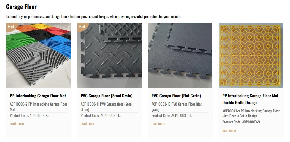 interlocking garage floor tiles