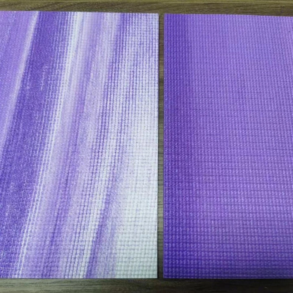 PVC YOGA MAT WITH RAINBOW COLOR PVC YOGA MAT WITH RAINBOW COLOR