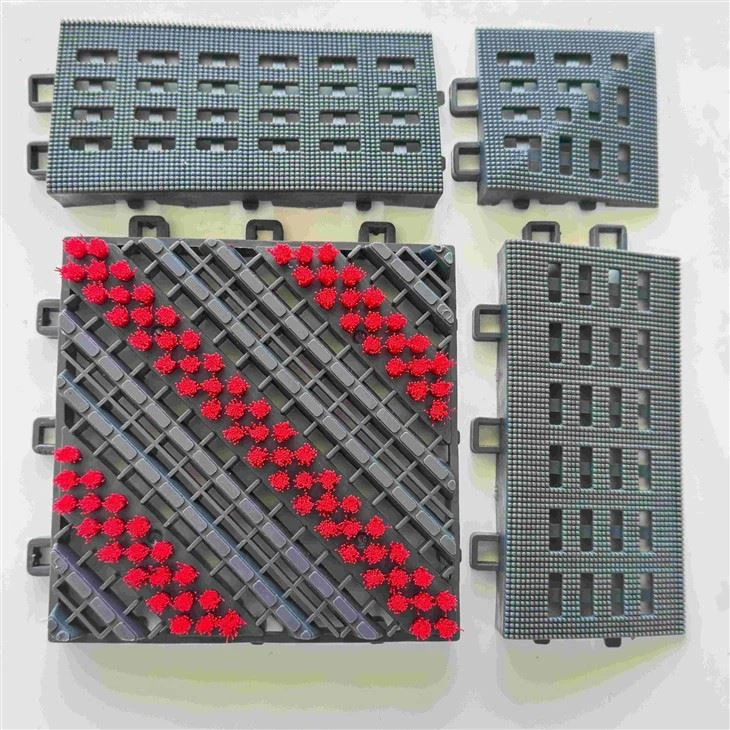 Three-in-One Modular Mats, Triple Brush, 2.5 cm High